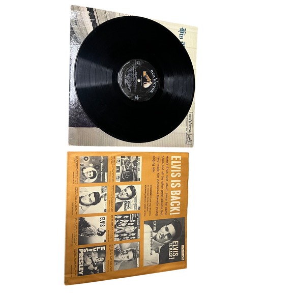 Elvis Presley His Hand in Mine Vinyl LP Mono 1960 RCA Victor LPM-2328 Gospel - Picture 3 of 4